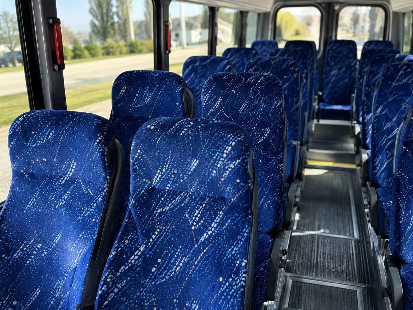 18 passenger minibus inside