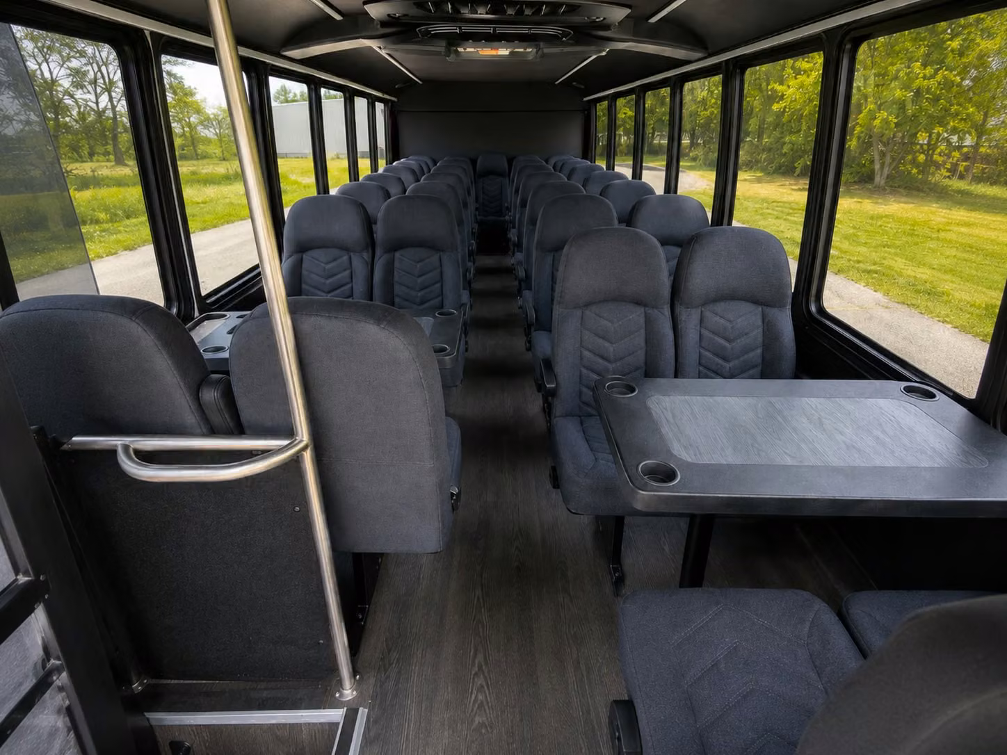 20 passenger minibus inside