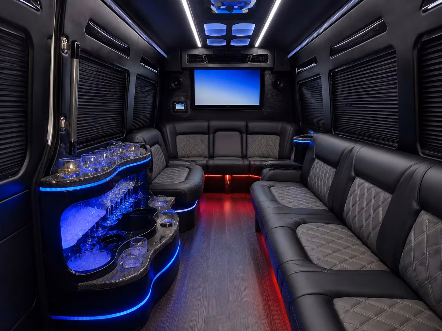 bus rental options for lewisville trips