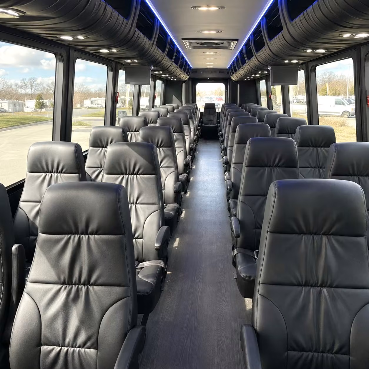 lewisville 15 passenger minibus rental