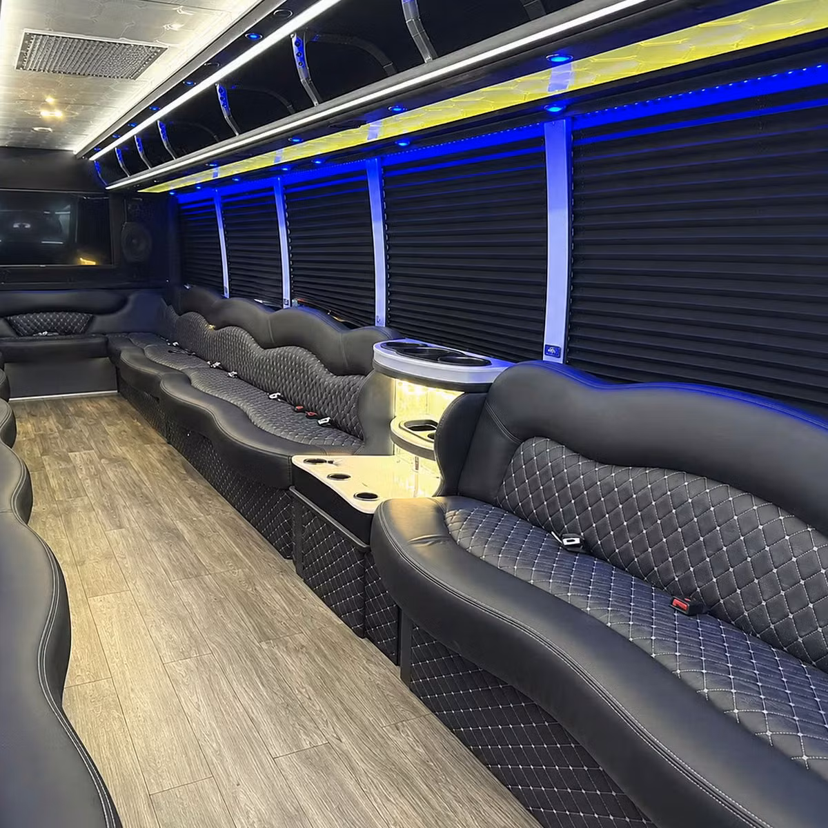 party bus interior