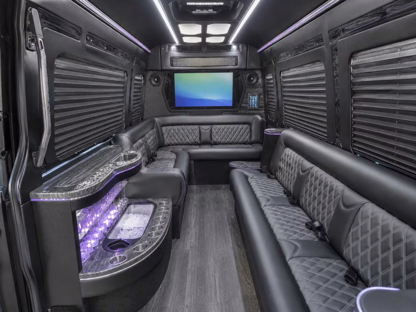 sprinter limousine inside
