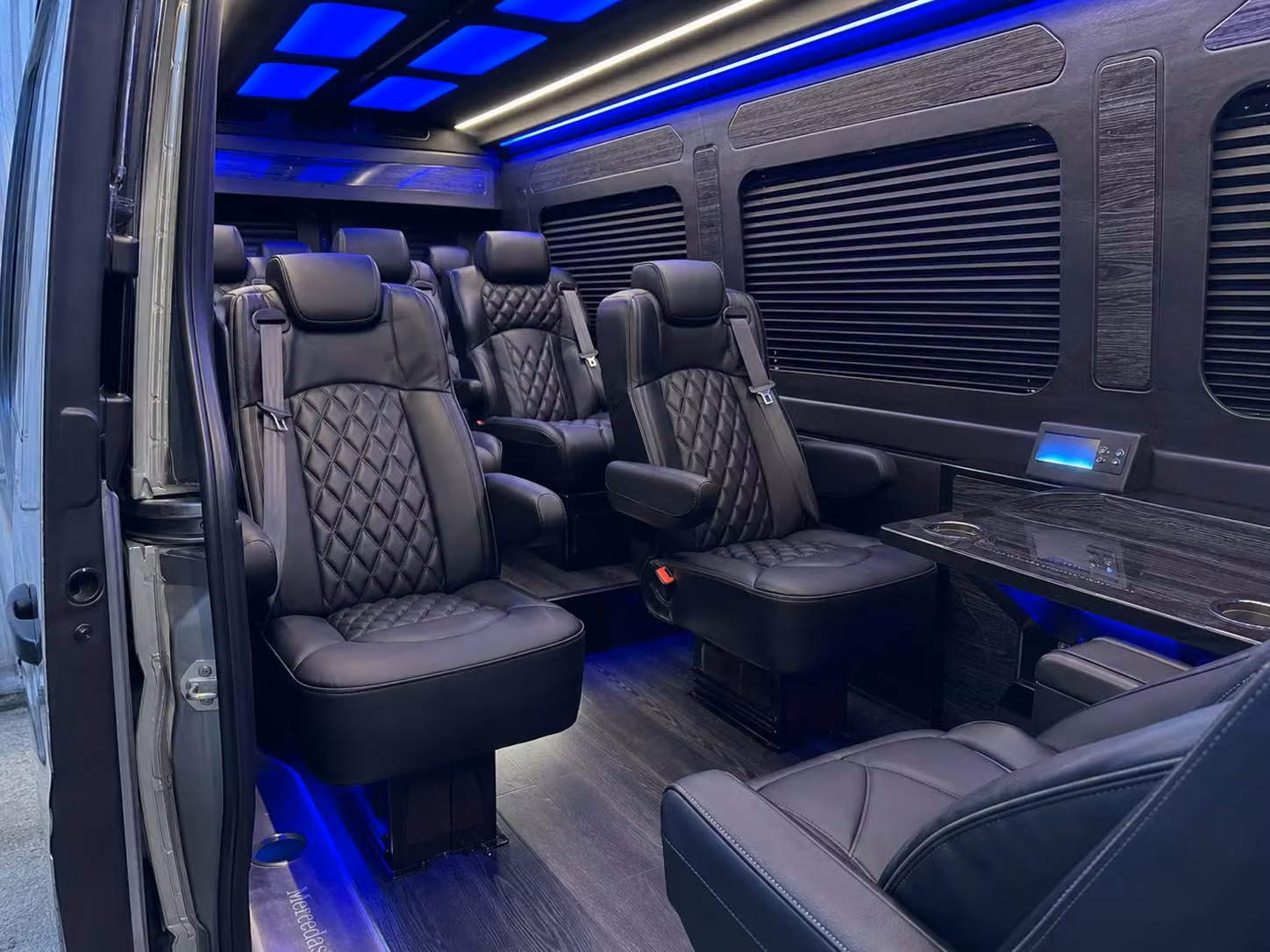 sprinter van transportation for groups and events across lewisville